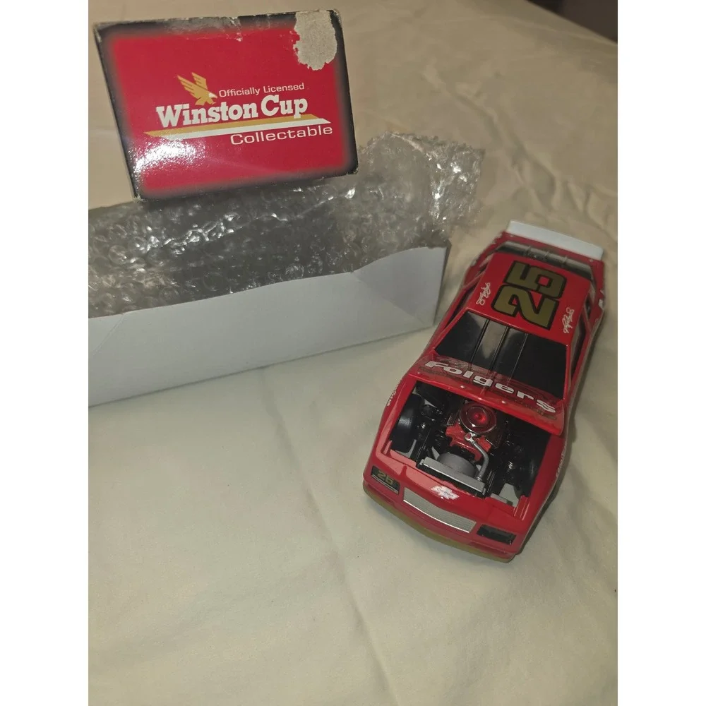 RCCA Tim Richmond Folgers #25 Stock Car Bank 1:24 Red Excellent Limited Edition